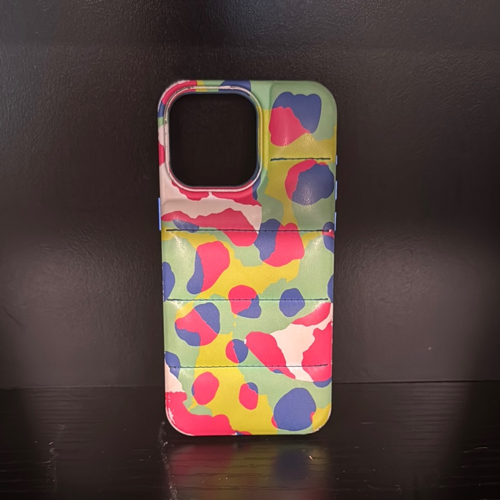 heyday Green and Pink Phone Case Vibrant Design